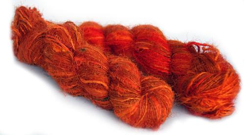 silk-sari-yarn-orange