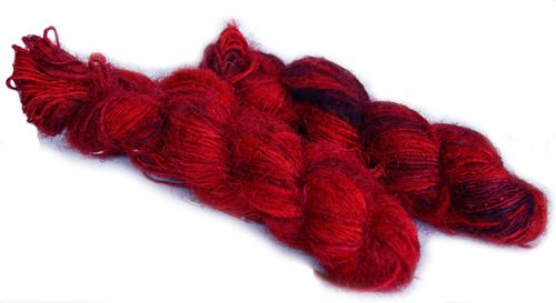 silk-sari-yarn-scarlet