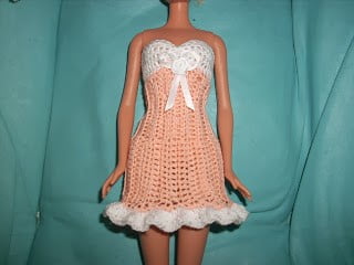 barbie Crochet Dress