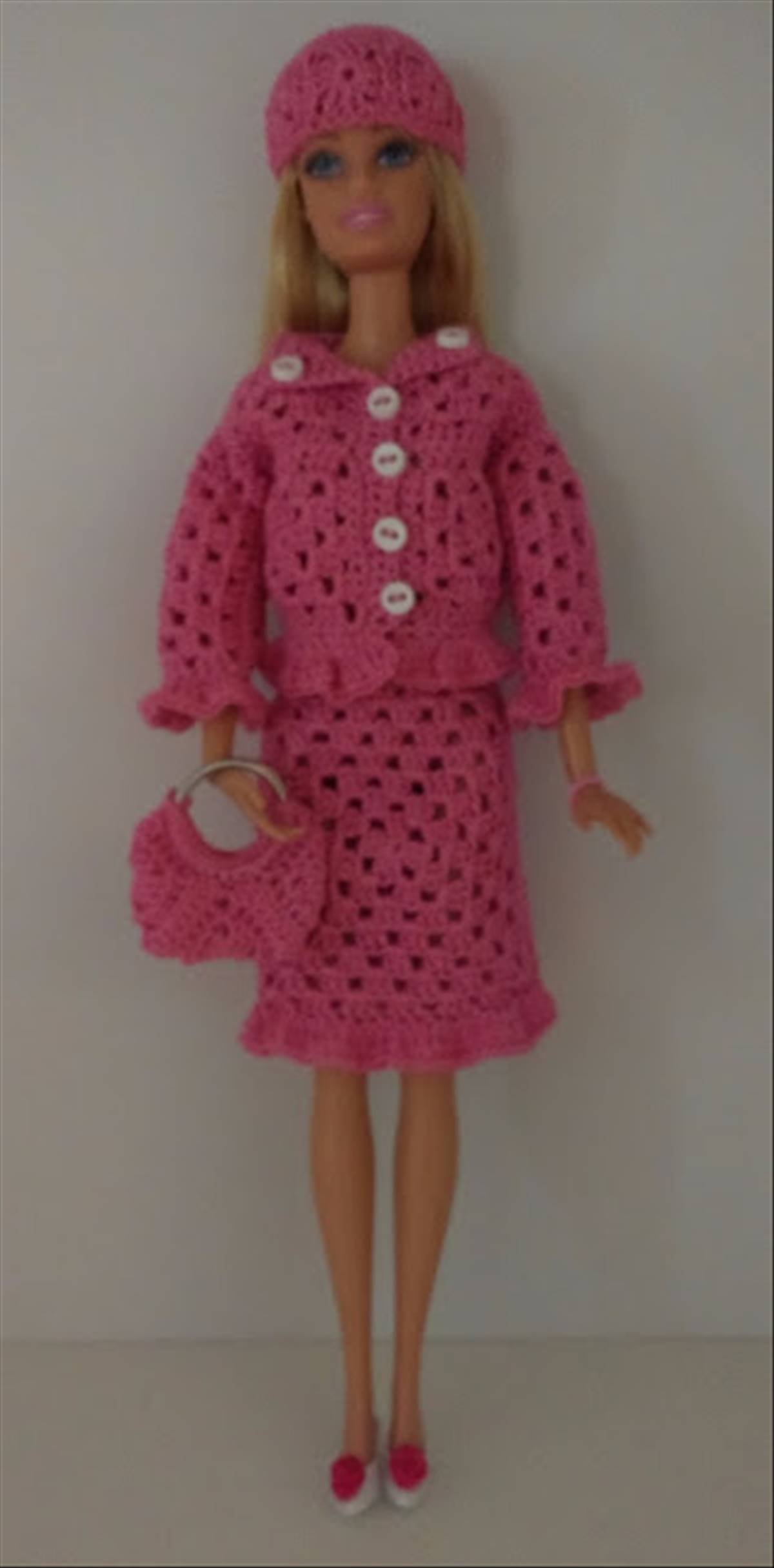 Barbie Granny Square Suit or 28cm Doll Crochet Pattern – Yarn Club
