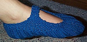 knitted-slippers-easy
