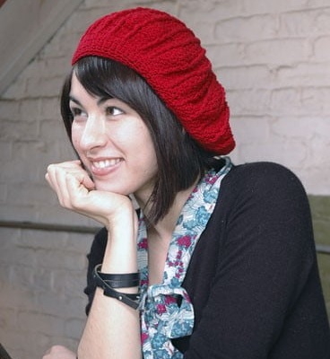 crochet beret pattern