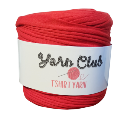 T Shirt Yarn - Red - 650g