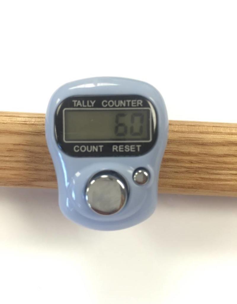 Digital LCD Knitting Row Counter Crochet Stitch Finger Tally With Strap 0  9999 -  Hong Kong