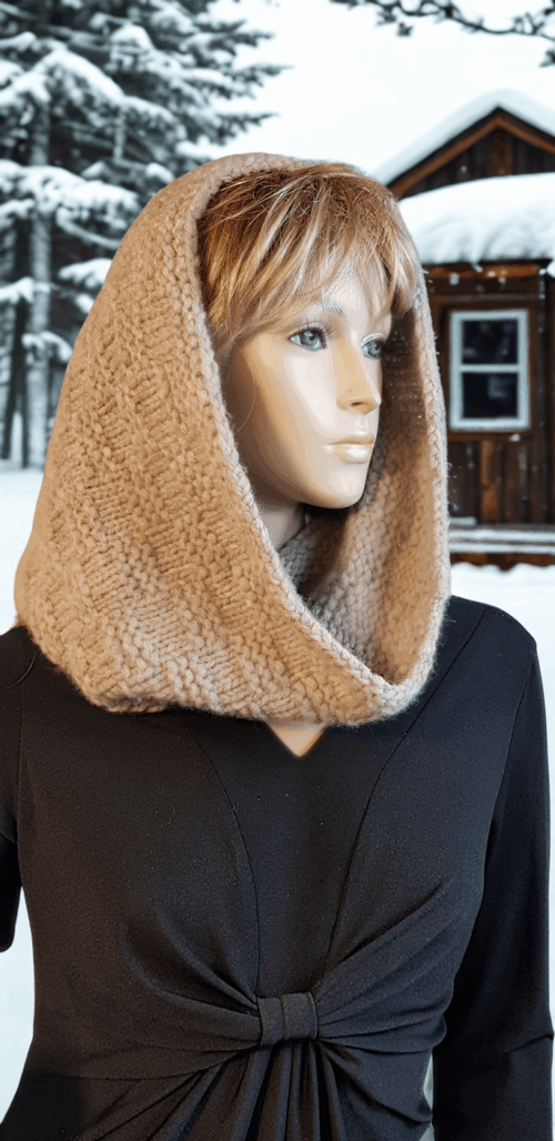 Soft Textured Cowl Knitting Pattern - Image 3