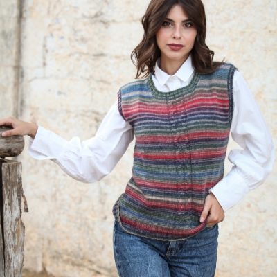 Urban Styled Ladies Pullover Knitting Kit