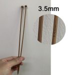 3.5mm Carbonised Bamboo Straight +$4.95