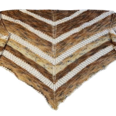Knitted Gradient Sock Shawl Kit