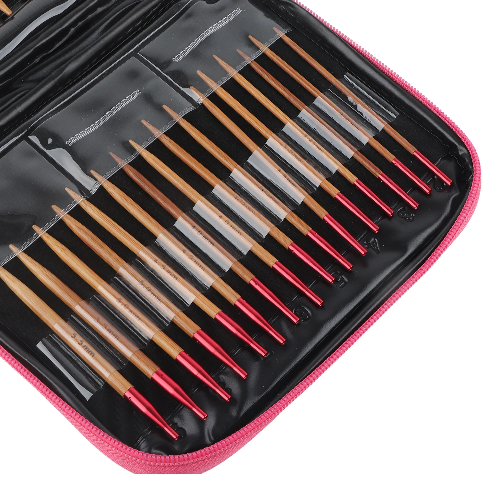 Bamboo Interchangeable Knitting Needle Set with free shipping - Image 5