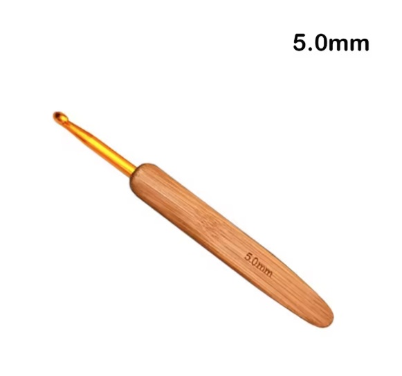 Aluminium & Bamboo Crochet Hooks - Image 3