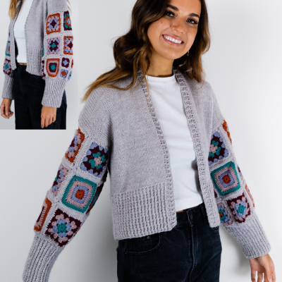 Knit Crochet Vintage Sweater Pattern