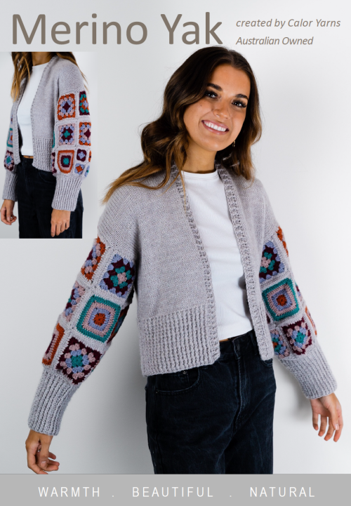 Knit Crochet Vintage Sweater Pattern