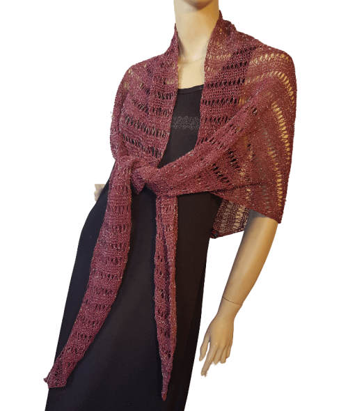 Beginner Knit Lace Shawl Kit - Image 8