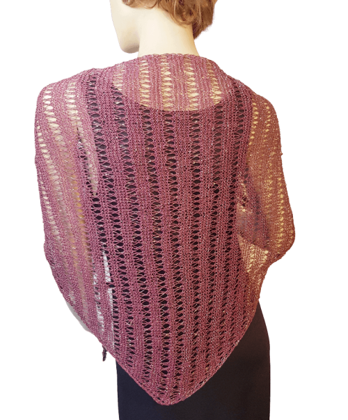 Beginner Knit Lace Shawl Kit - Image 7