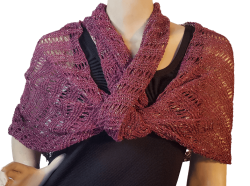 Beginner Knit Lace Shawl Kit - Image 5