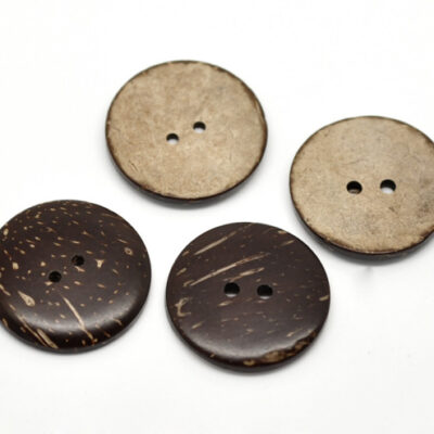 4 x 30mm Coconut Shell Buttons