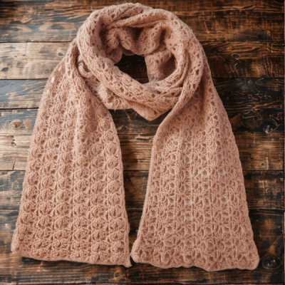 Easy Crochet Eco Scarf Kit