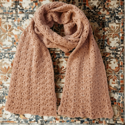 Easy Crochet Eco Scarf E-Pattern