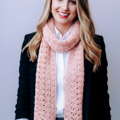 Easy Crochet Eco Scarf E-Pattern