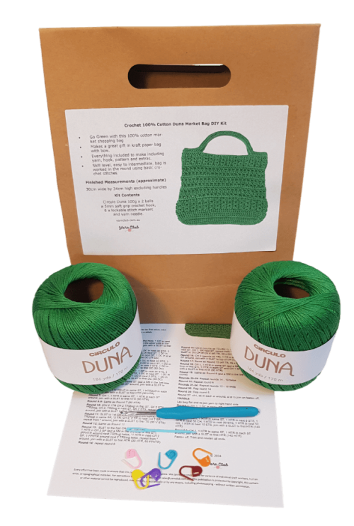 Yarn Club Duna Crochet Bag Gift DIY Kit - Image 11