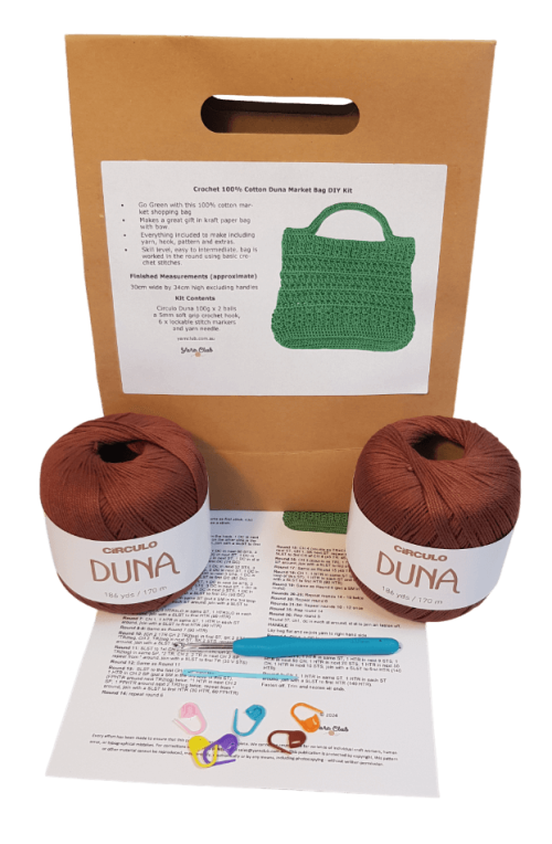 Yarn Club Duna Crochet Bag Gift DIY Kit - Image 6