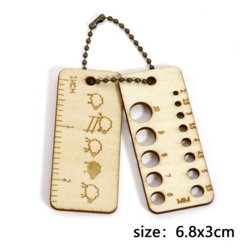 Keychain Needle or Hook Gauge - Image 3