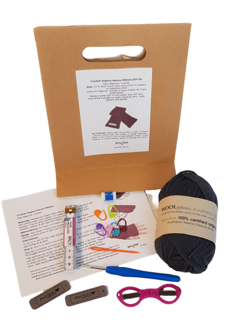 Crochet Mittens DIY Gift Kit - Image 10