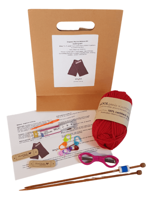 Knit Mittens DIY Gift Kit - Image 9