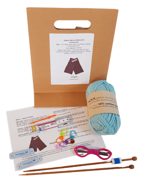 Knit Mittens DIY Gift Kit - Image 15