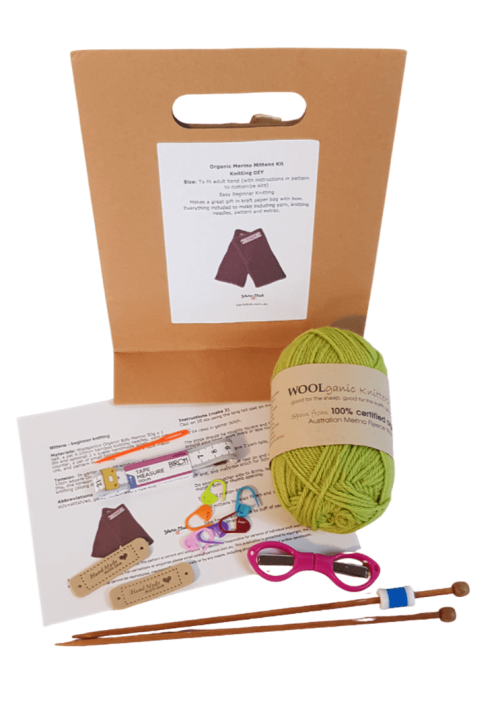 Knit Mittens DIY Gift Kit - Image 18