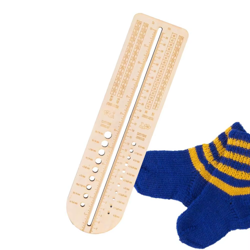 Multifunction Wood Sock Ruler - Image 6