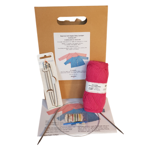 Beginner Baby Cardi DIY Knit Gift Kit - Image 14