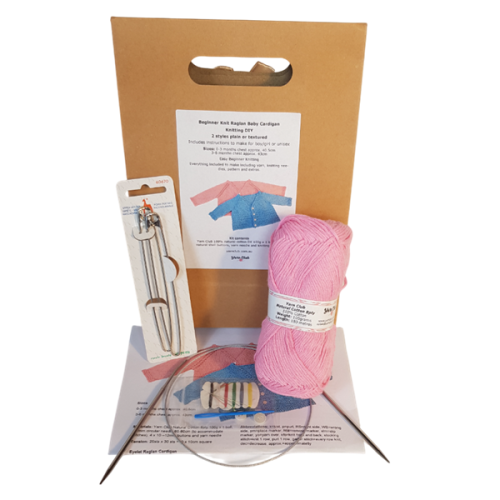 Beginner Baby Cardi DIY Knit Gift Kit - Image 16