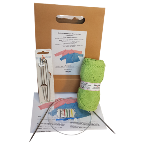 Beginner Baby Cardi DIY Knit Gift Kit - Image 17