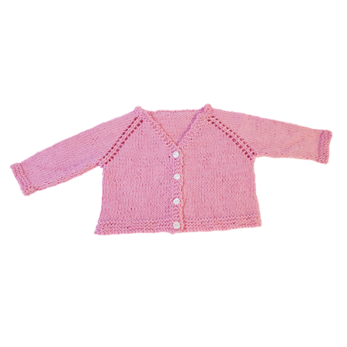 Beginner Baby Cardi DIY Knit Gift Kit - Image 2