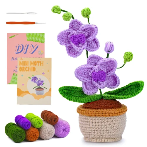 Moth Orchid Amigurumi DIY Kit