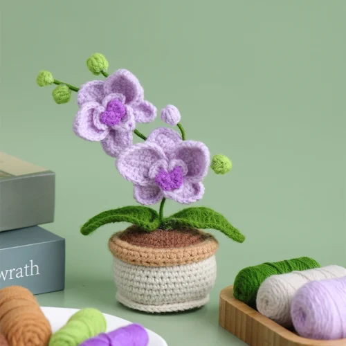 Moth Orchid Amigurumi DIY Kit - Image 6