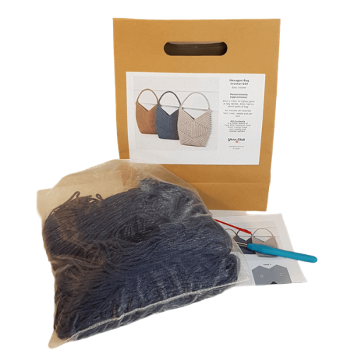 Hexagon Crochet Bag DIY Gift Kit - Image 8