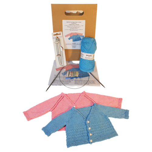 Beginner Baby Cardi DIY Knit Gift Kit