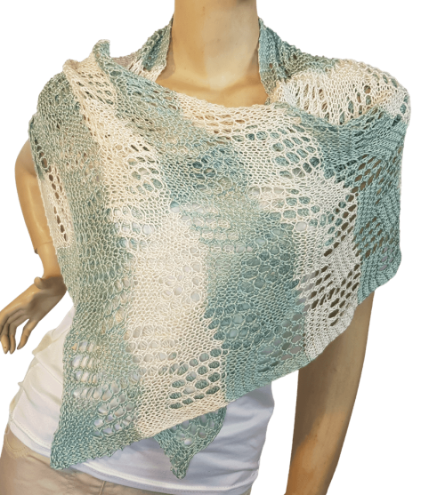 Knit Tencel Wrap or Scarf Pattern - Image 3
