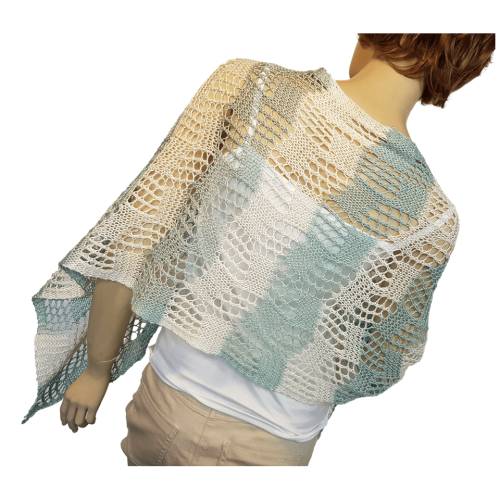 Knit Tencel Wrap or Scarf Pattern - Image 5