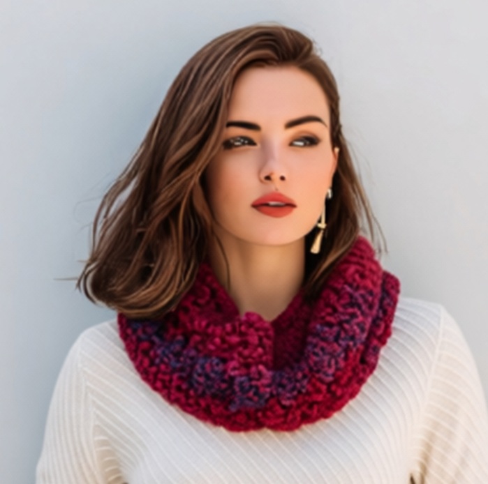 Crochet Chunky Cowl DIY Gift Kit - Image 2