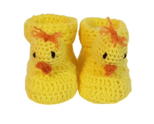 Crochet Chick Baby Booties Boxed Kit - Image 5