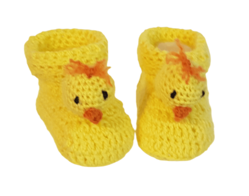 Crochet Chick Baby Booties Boxed Kit