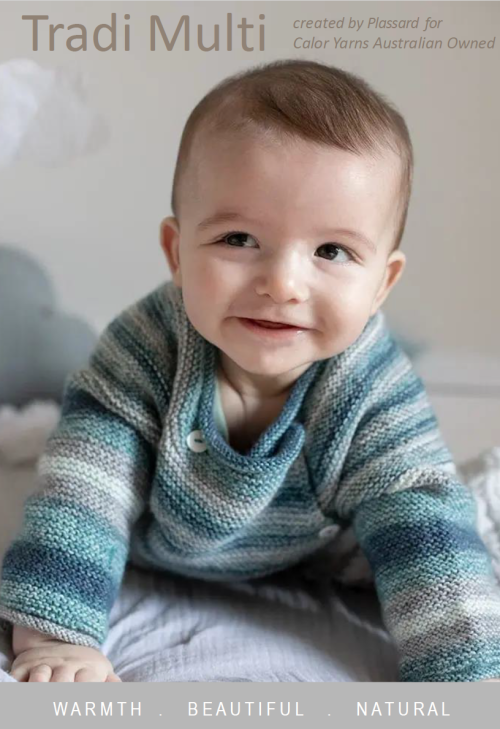 Babies Button Sweater Pattern