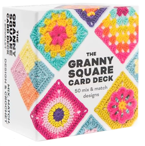 50 x Crochet Granny Square Card Patterns