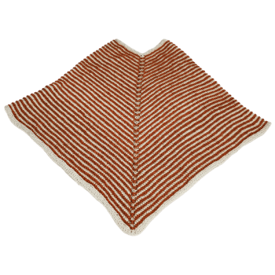 Knit Adult Size Poncho Pattern