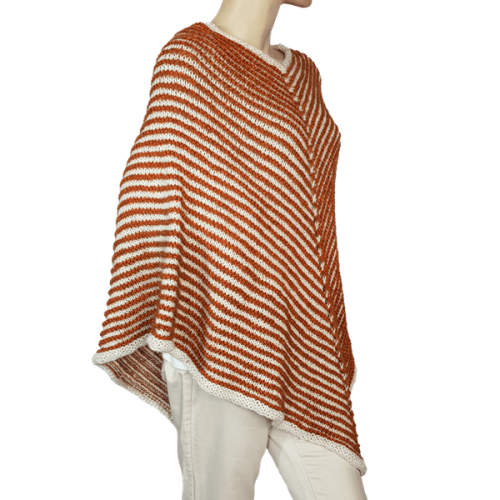 Knit Adult Size Poncho Pattern - Image 2