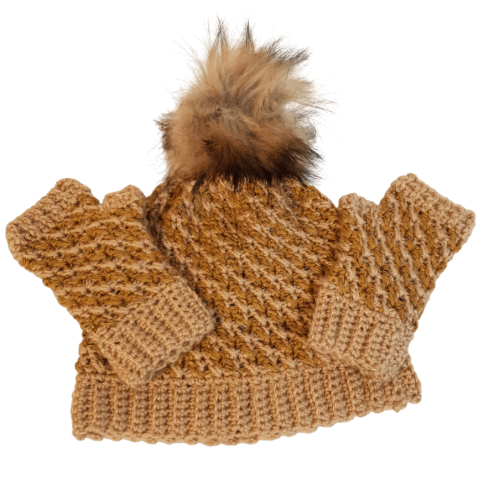 Crochet Carousel Beanie & Mitts Pattern - Image 3