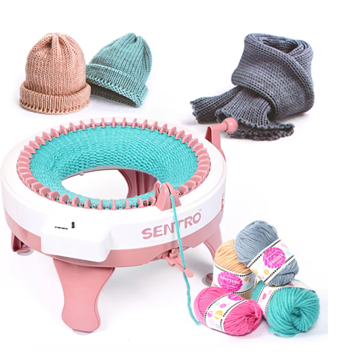 Sentro 48 Needle Knitting Machine + 4 Skiens Yarn + Free Shipping - Image 5